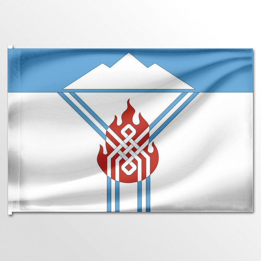 

Флаг ЦТП ФЕНИКС города Ак-Довурак 135x90 см, 7817-135x90