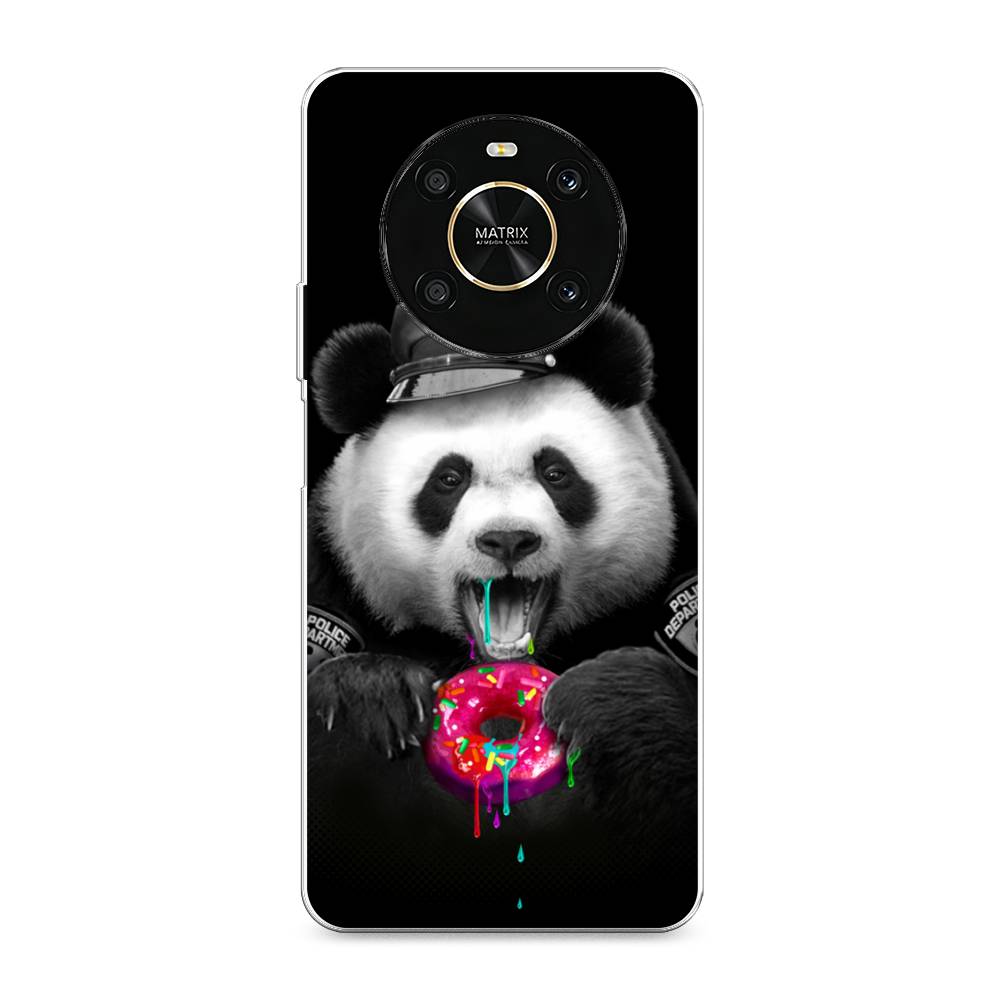 

Чехол Awog на Honor X9 4G/Magic4 Lite 4G "Панда police", Разноцветный, 6108150-2