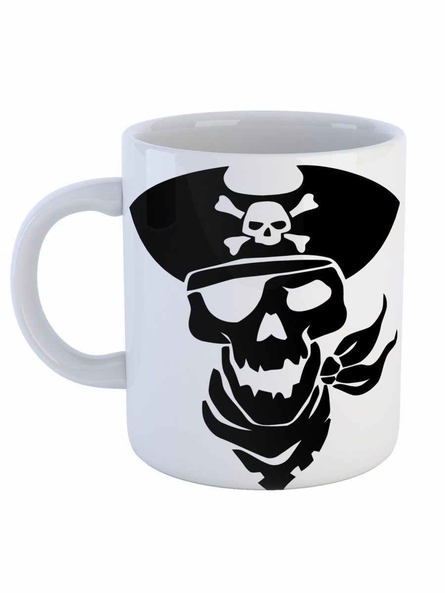 

Кружка СувенирShop Персонаж "Пират / Джек Воробей / Pirate" 330 мл CU-TRPR1-W/S