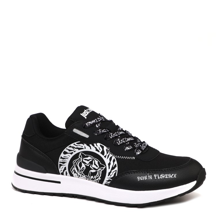

Кроссовки мужские Just Cavalli 75QA3SD5 черные 45 EU, Черный, 75QA3SD5