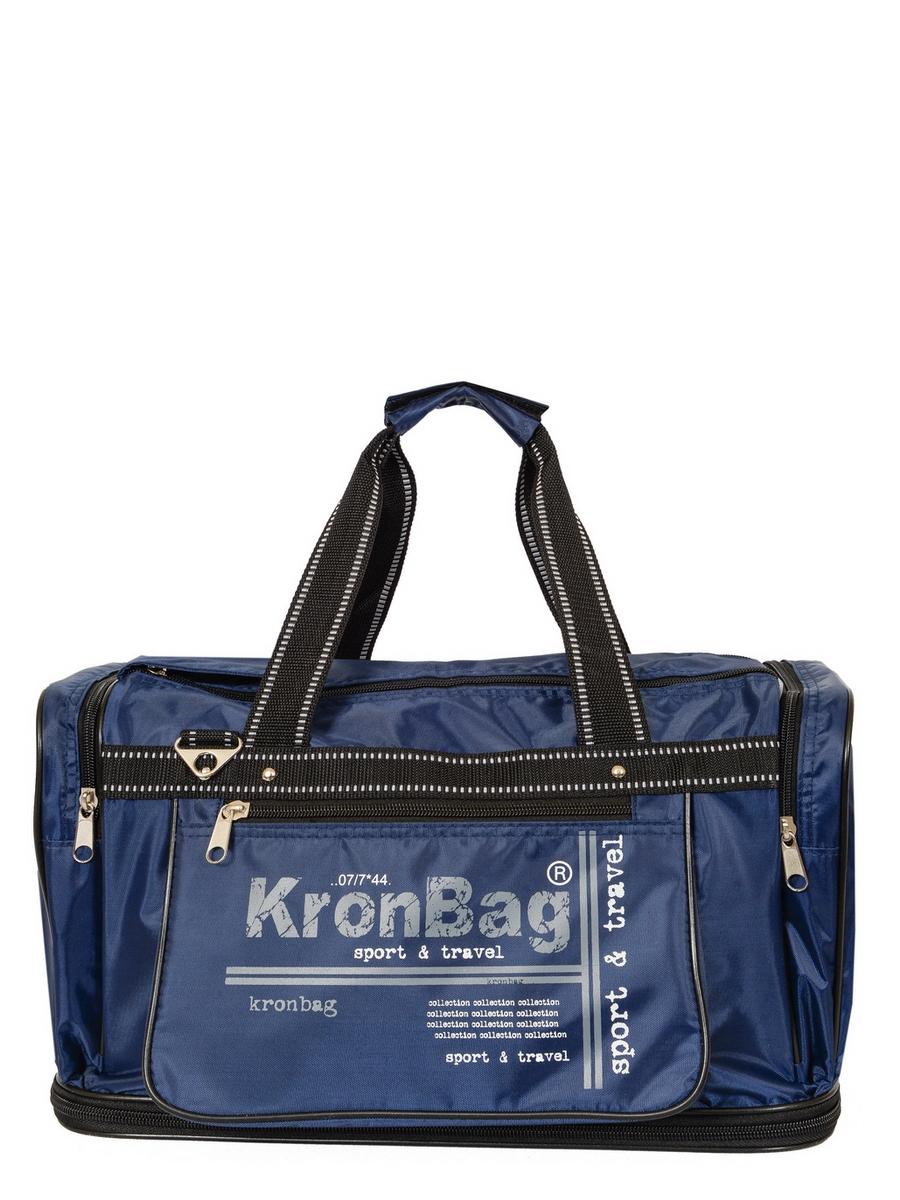 фото Дорожная сумка унисекс kronbag 124124, синий