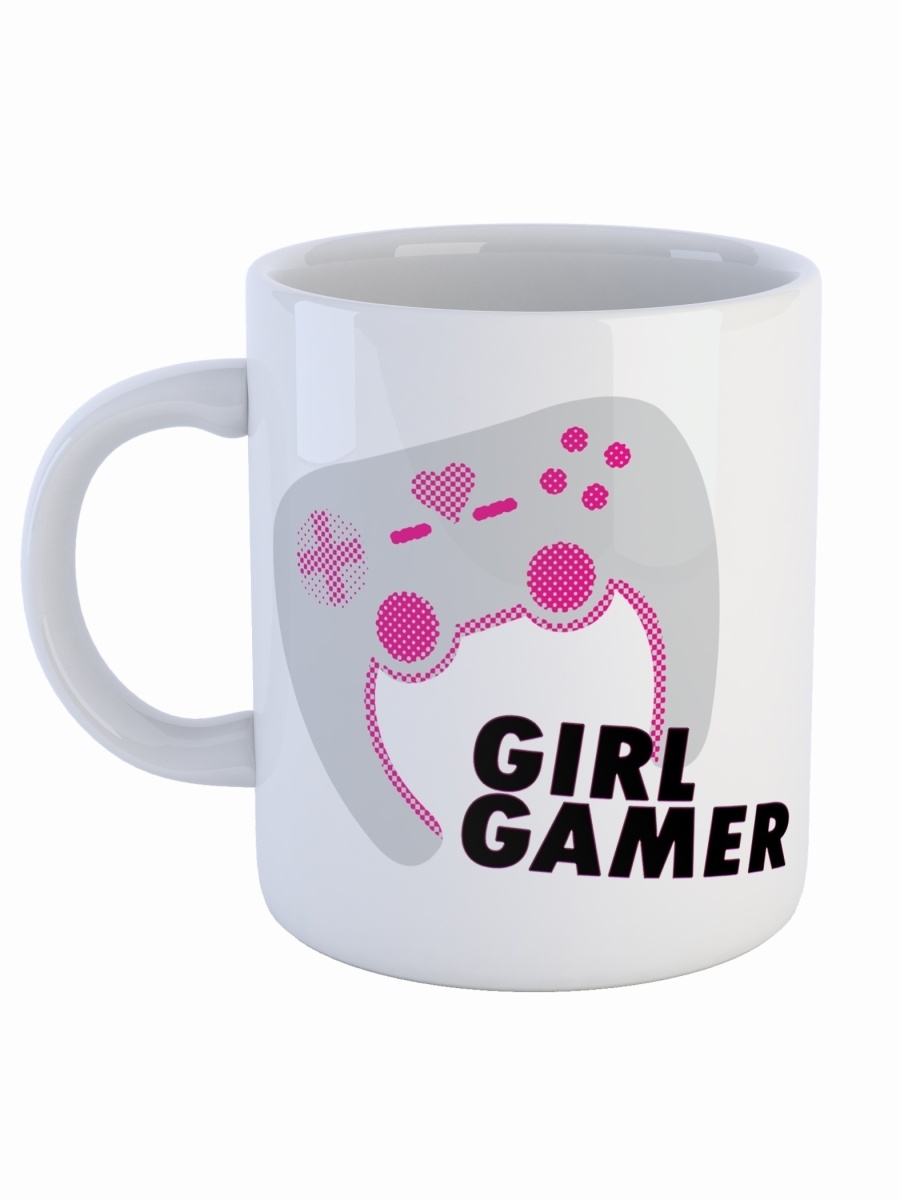 фото Кружка сувенирshop персонаж "girl gamer / девушка-геймер" 330 мл cu-trgg1-w/s