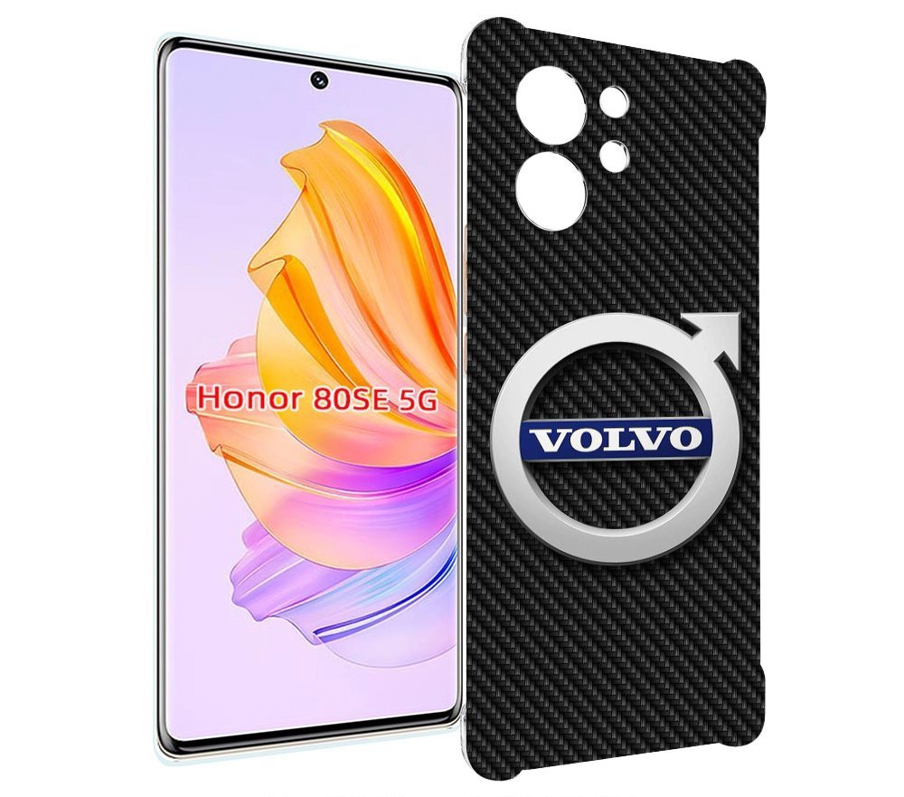 

Чехол MyPads вольво volvo 3 для Honor 80 SE, Прозрачный, Tocco