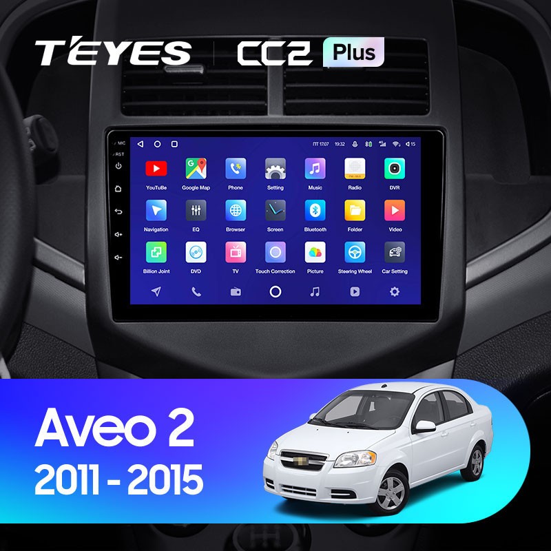

Штатная магнитола Teyes CC2 Plus 6/128 Chevrolet Aveo 2 (2011-2015), CC2 Plus