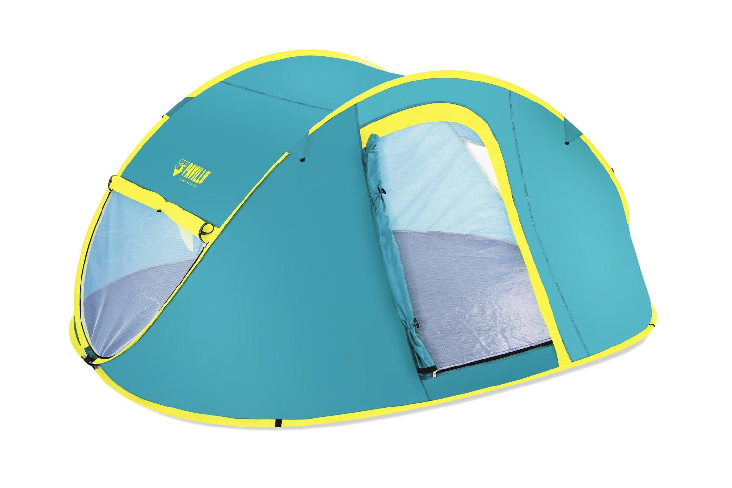 Палатка Bestway Coolmount, кемпинговая, 4 места, green