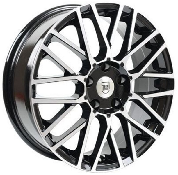 

Колесный диск Tech Line 739 (BD) 6.5xR17 ET38 5*114.3 D66.1 WHS230251, Черный;серебристый