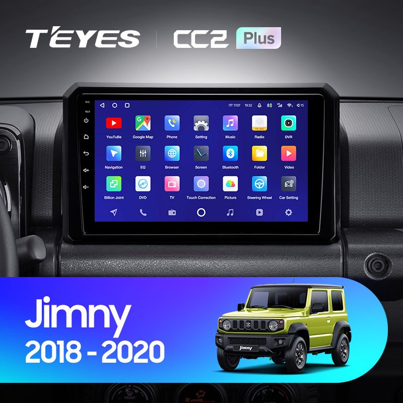 

Штатная магнитола Teyes CC2 Plus 4/64 Suzuki Jimny JB64 (2018-2020), CC2 Plus