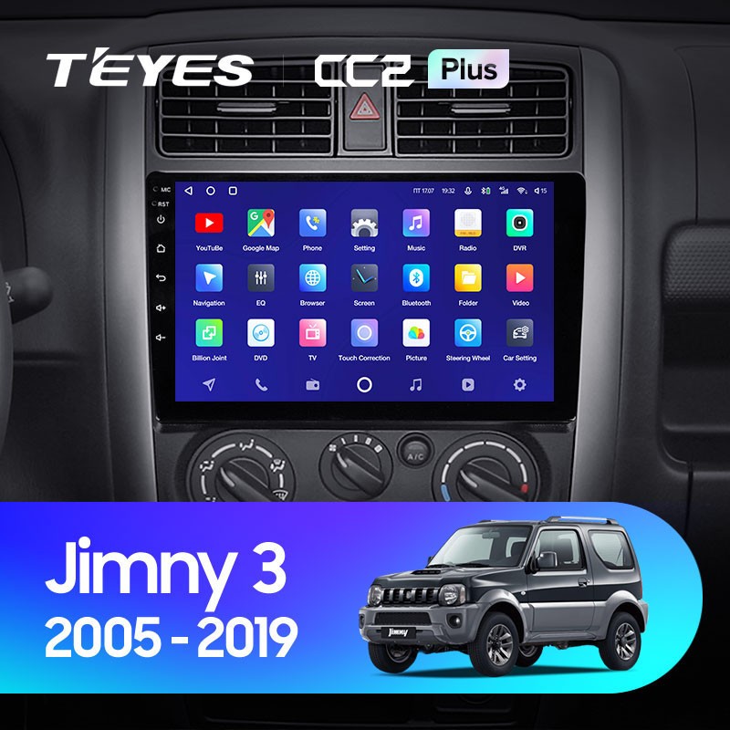 

Штатная магнитола Teyes CC2 Plus 4/64 Suzuki Jimny 3 (2005-2019), CC2 Plus