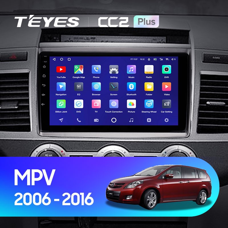 

Штатная магнитола Teyes CC2 Plus 4/64 Mazda MPV LY (2006-2016), CC2 Plus