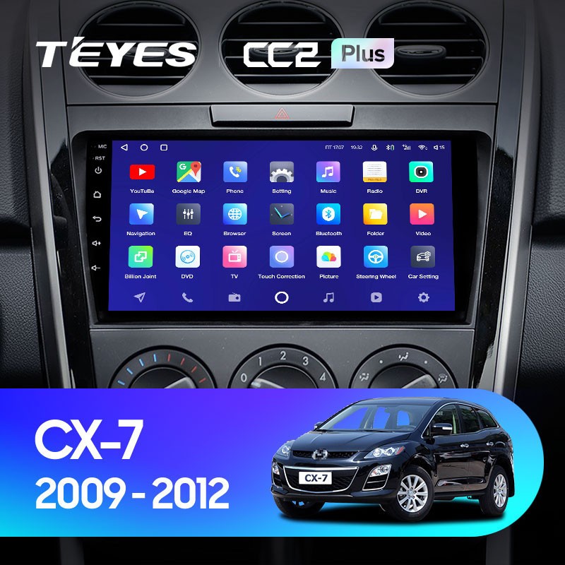 

Штатная магнитола Teyes CC2 Plus 4/64 Mazda CX-7 7 ER (2009-2012), CC2 Plus
