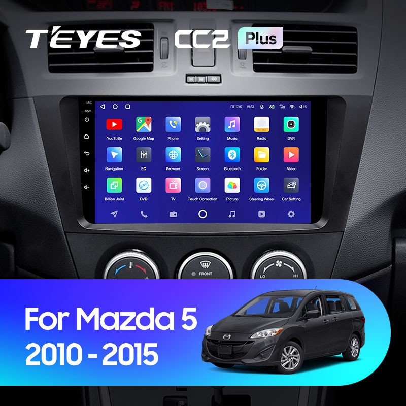 

Штатная магнитола Teyes CC2 Plus 4/64 Mazda 5 3 CW (2010-2015), CC2 Plus