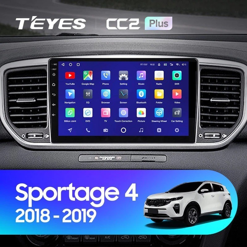 

Штатная магнитола Teyes CC2 Plus 4/64 Kia Sportage 4 QL (2018-2020) Тип-A, CC2 Plus