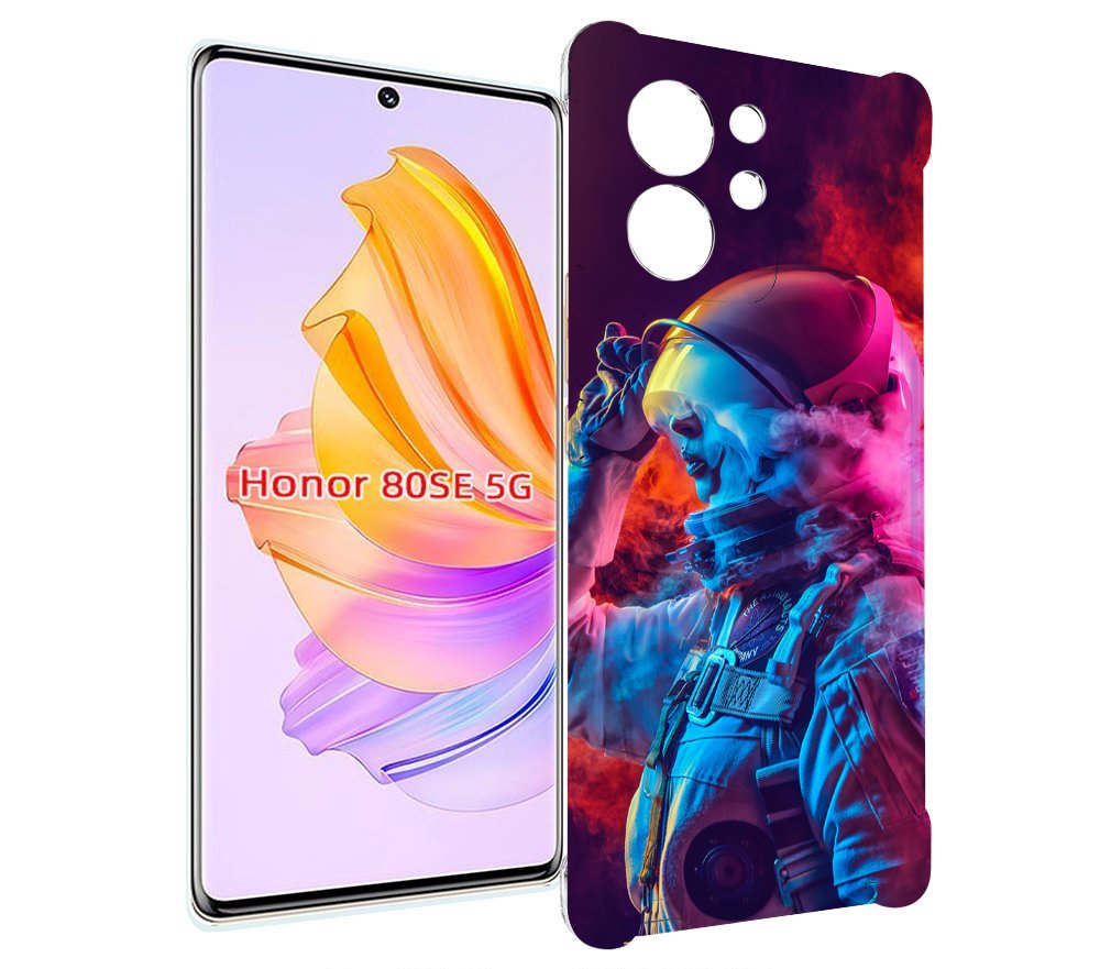 

Чехол MyPads астронавт в дыму для Honor 80 SE, Прозрачный, Tocco