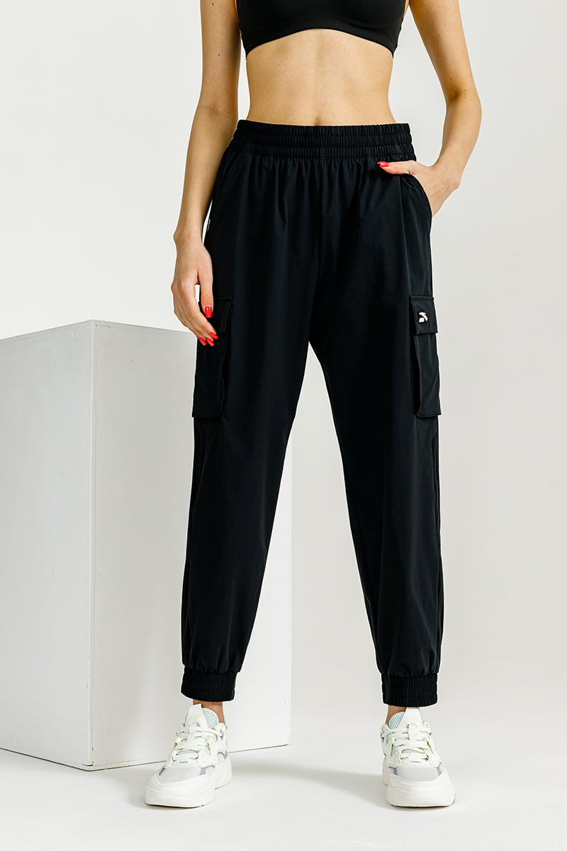 Спортивные брюки женские Anta KM FRISBEE ALLIANCE A-CHILL TOUCH 862328506 черные XL