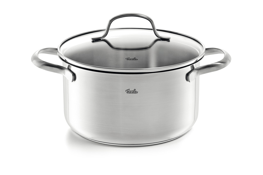 

Кастрюля Fissler San Francisco 20см, 2.1л, нержавеющая сталь, крышка, стекло 4011320_