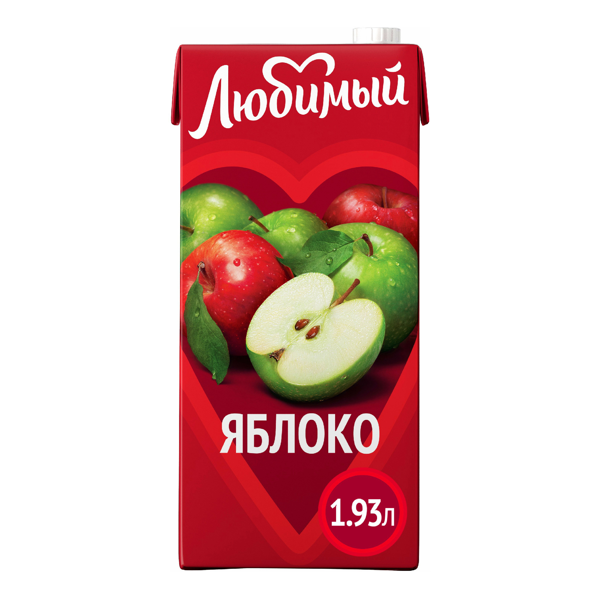

Нектар Любимый Яблоко 1,93 л