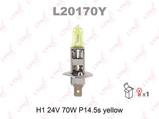 

Лампа Галогенная H7 24V 70W Рх26D Yellow Lynxauto L20770Y