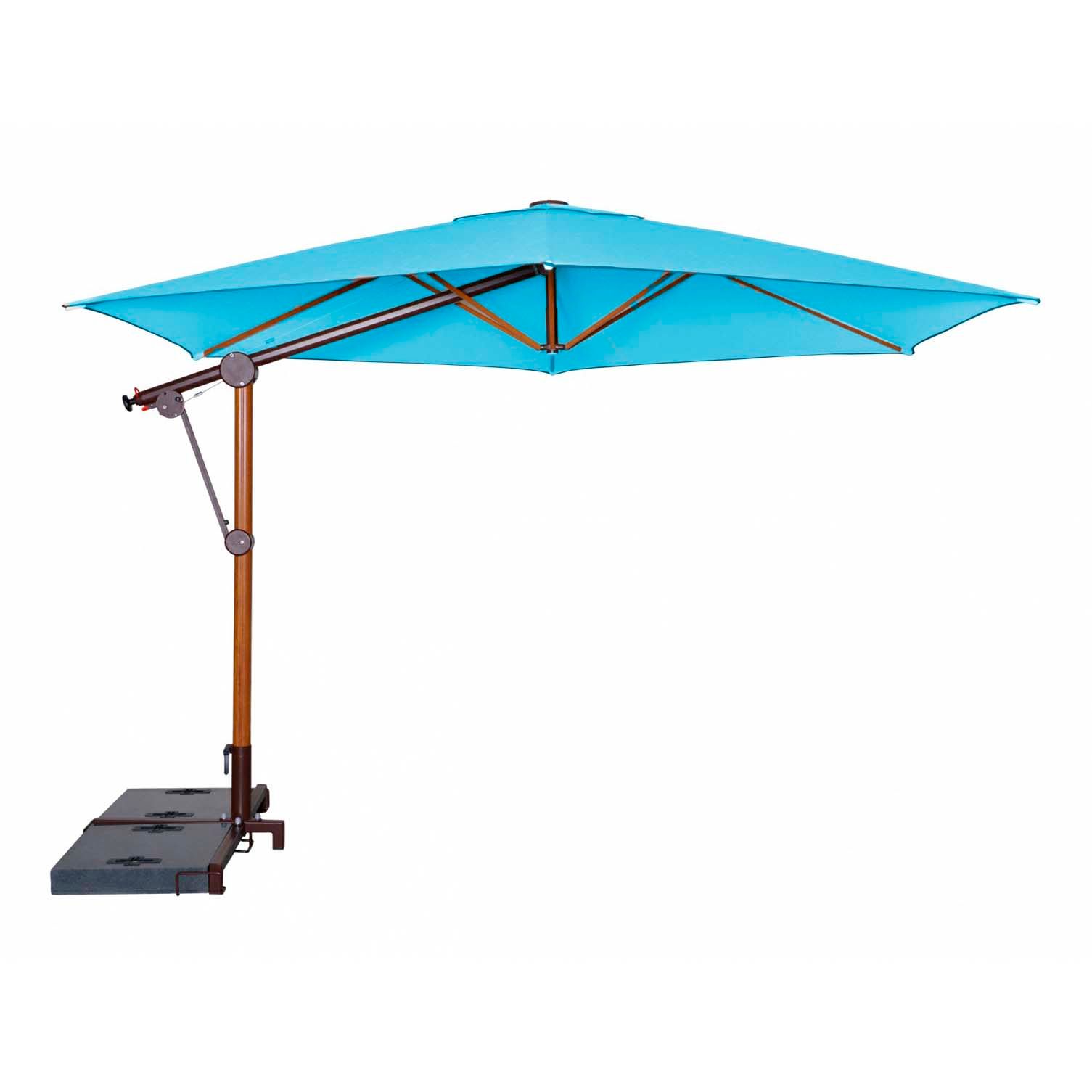 Купол для зонта круглый Doppler Panda matic голубой 320 см