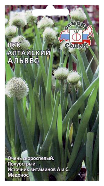 

Семена овощей лук Альвес алтайский СеДеК 13755 0,3 г