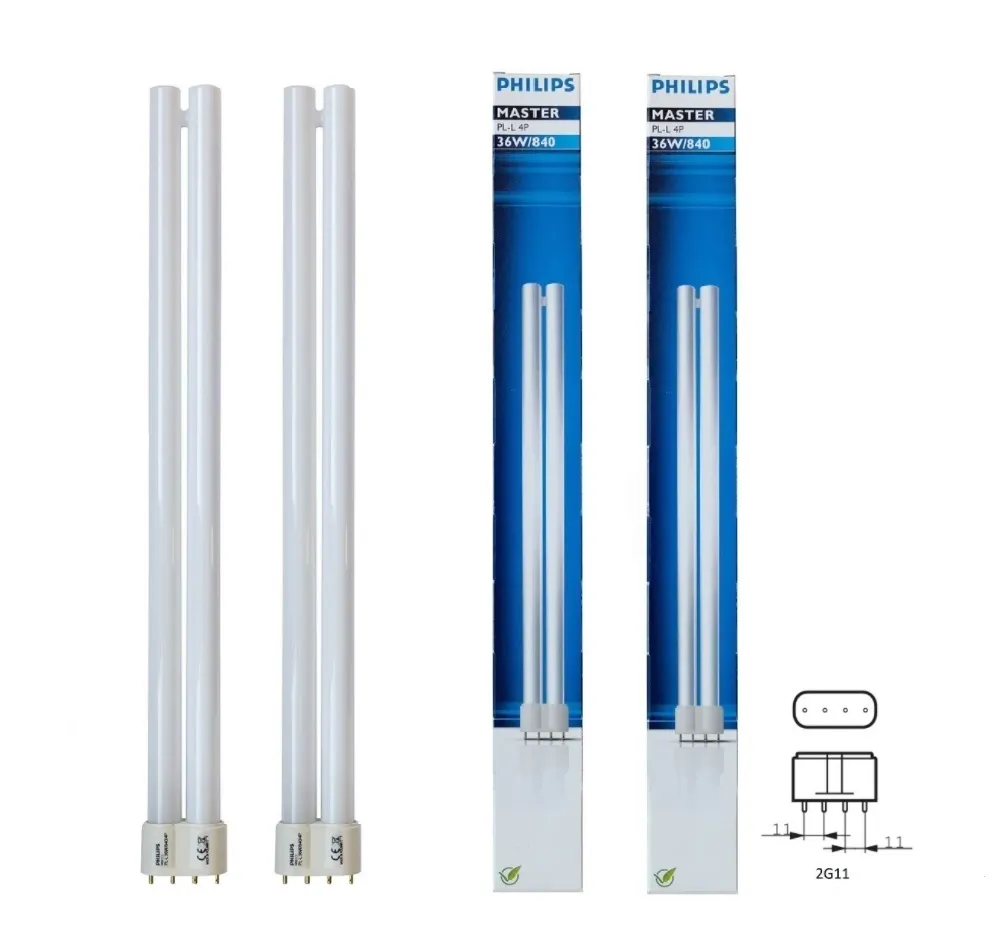

Лампочка Philips MASTER PL-L 4P 36W/830/4P 2G11 (2 штуки)