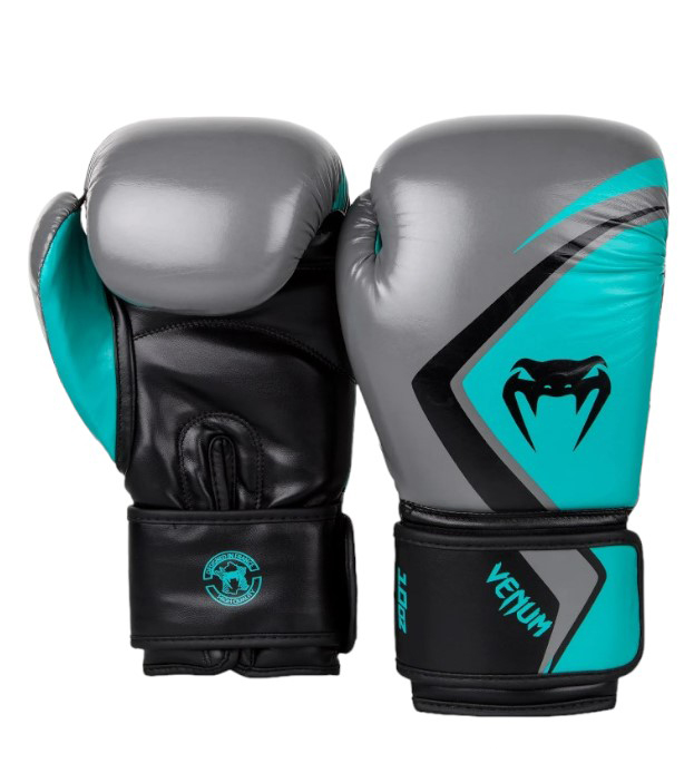 

Перчатки Contender 2.0 8oz сер/бирюз., Серый;голубой, Contender 2.0