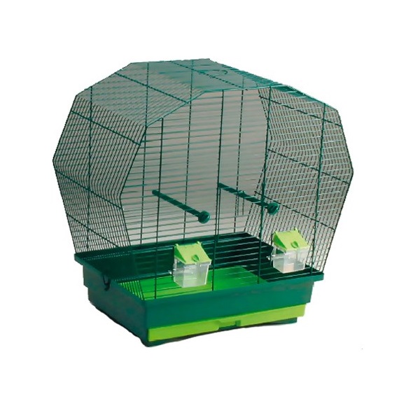 

Клетка для птиц Bird Jewel K6 темно-зеленая, 57.5x33.5x55
