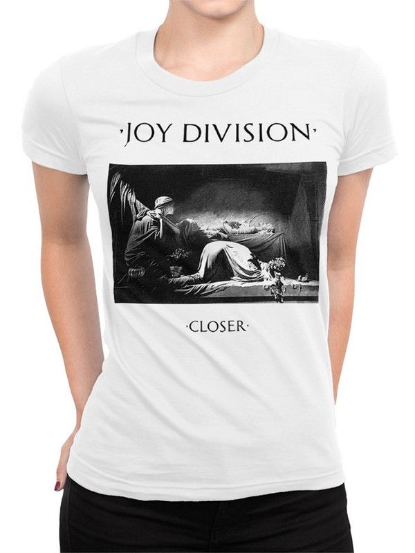 

Футболка женская Design Heroes Joy Division - Closer DIV-33332-1 белая S, Белый, Joy Division - Closer DIV-33332-1