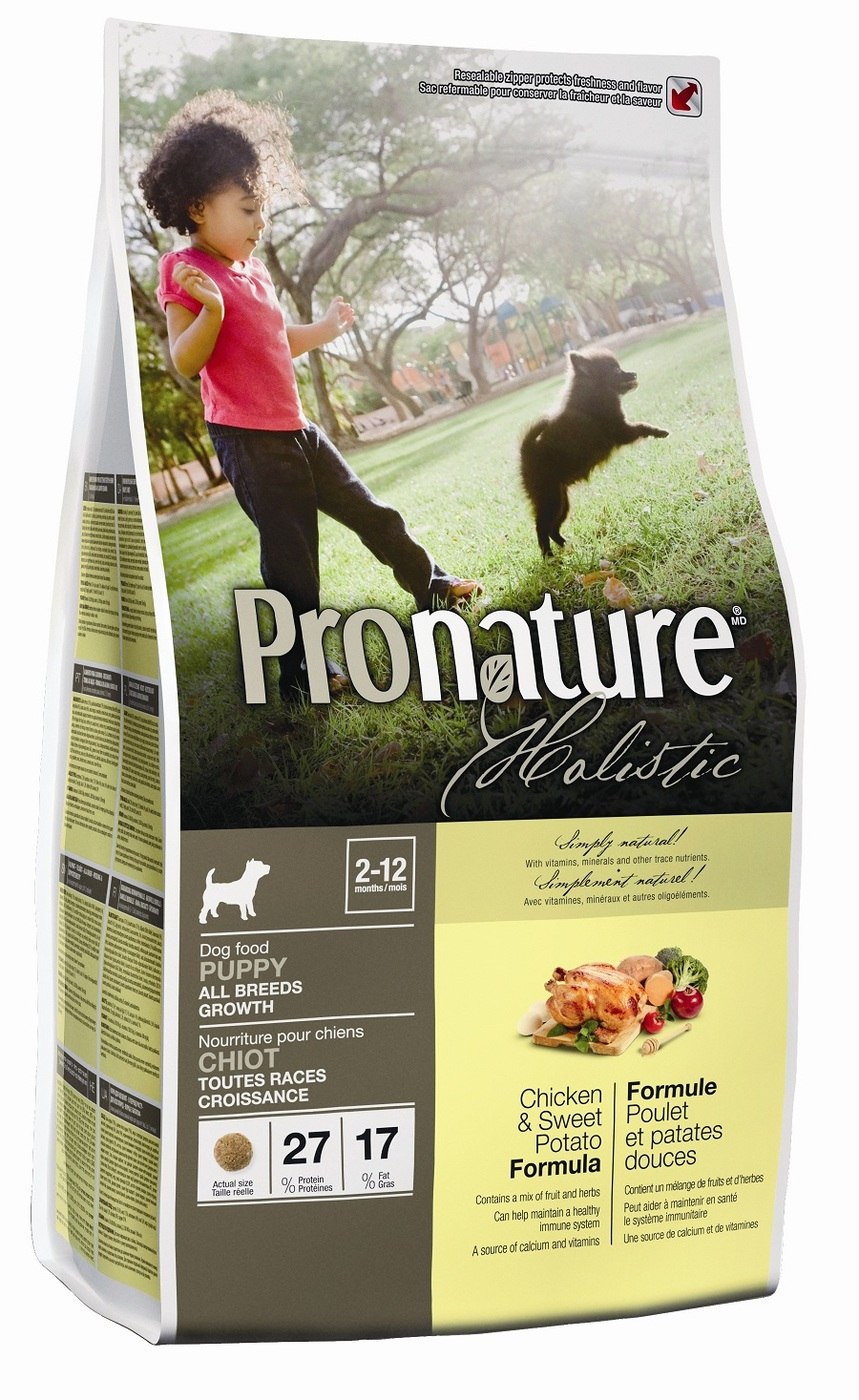 

Сухой корм для собак Pronature, картофель, курица, 11.34кг, Holistic