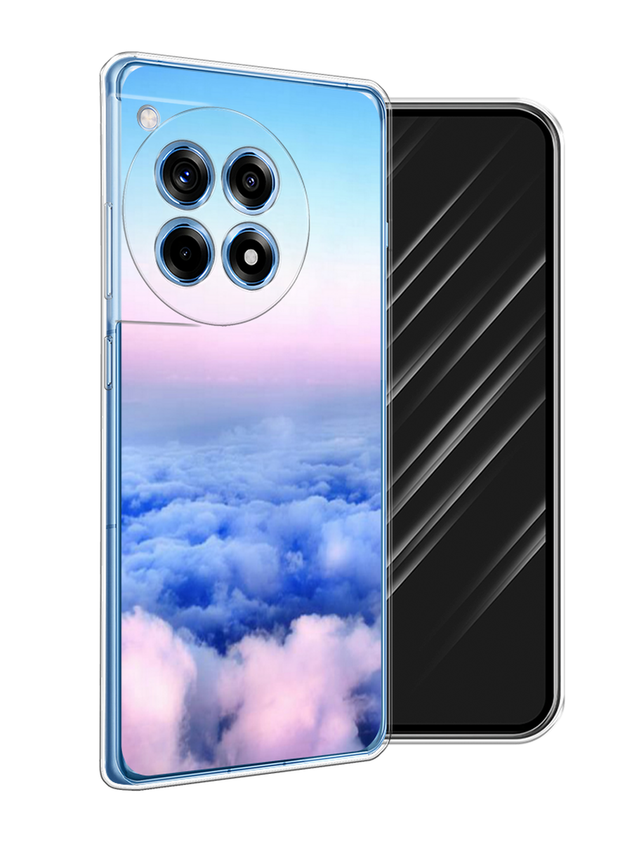 

Чехол Awog на OnePlus Ace 3 "Облака", Голубой;розовый;бирюзовый, 154550-1