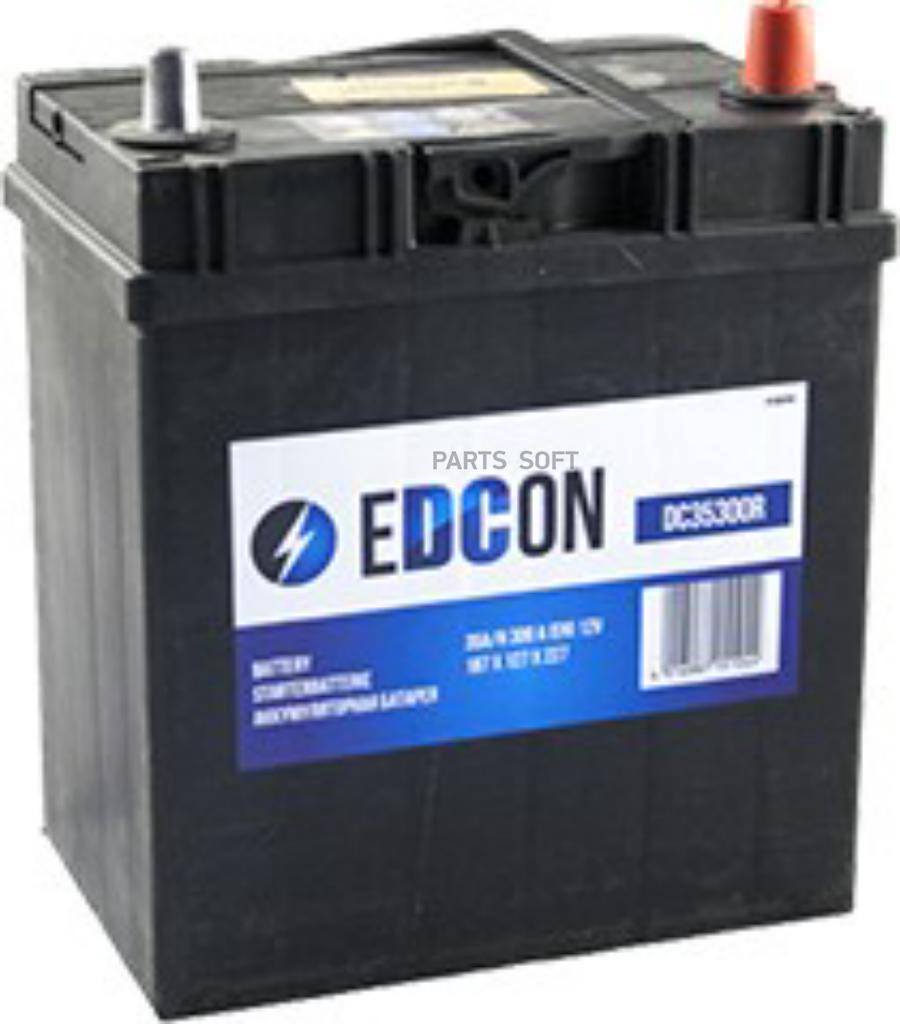 EDCON DC35300R DC35300R_аккумуляторная батарея 35Ah 300A справа 187х127х227 B00 8800₽