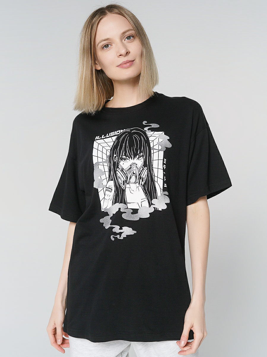 

Футболка женская ТВОЕ 82635 черная XL, 82635