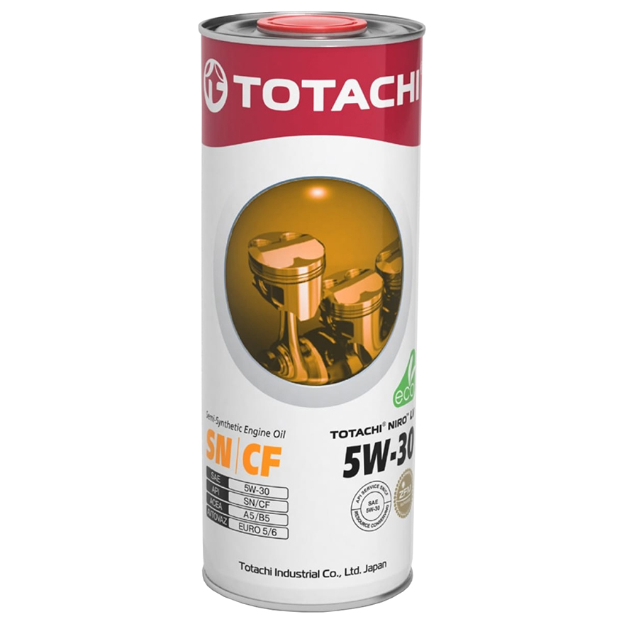 

TOTACHI Моторное масло Totachi Niro Lv Semi-Synthetic Sn/Cf 5W-30 1л