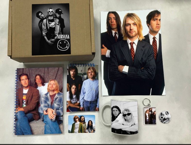 

Бокс с подарком Nirvana, Нирвана 1, 54948455-1, 7 предметов
