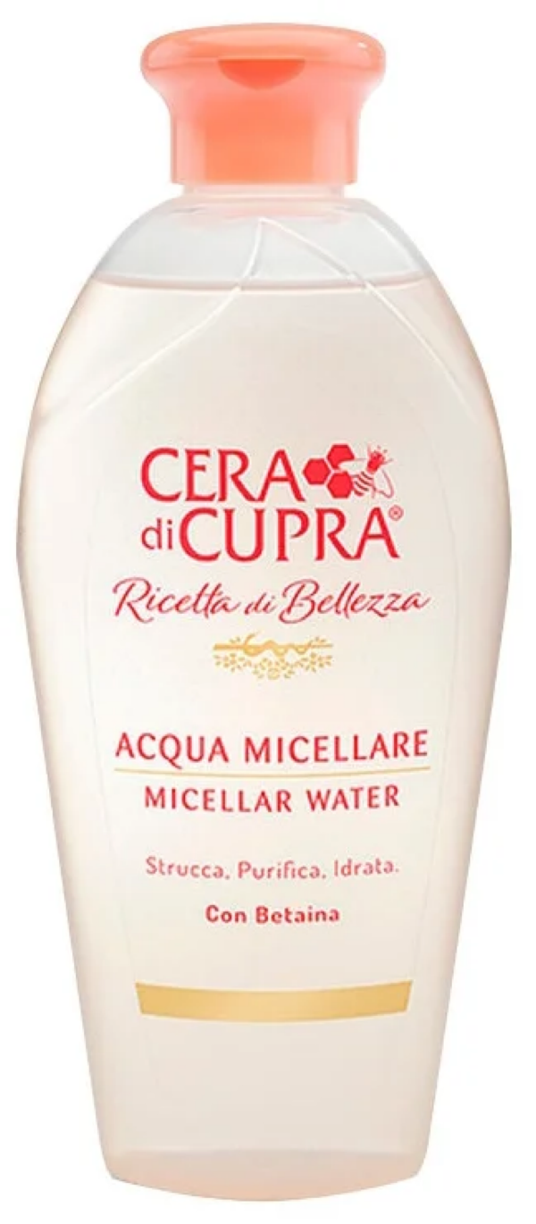 Мицеллярная вода для лица Cera di Cupra Acqua Micellare для снятия макияжа, 200 мл