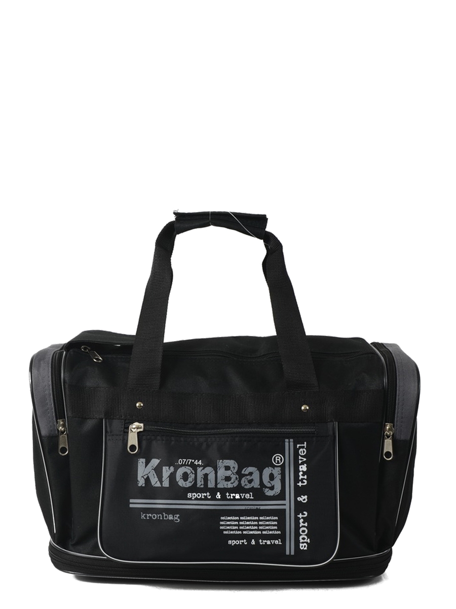 фото Дорожная сумка унисекс kronbag 114586, черный