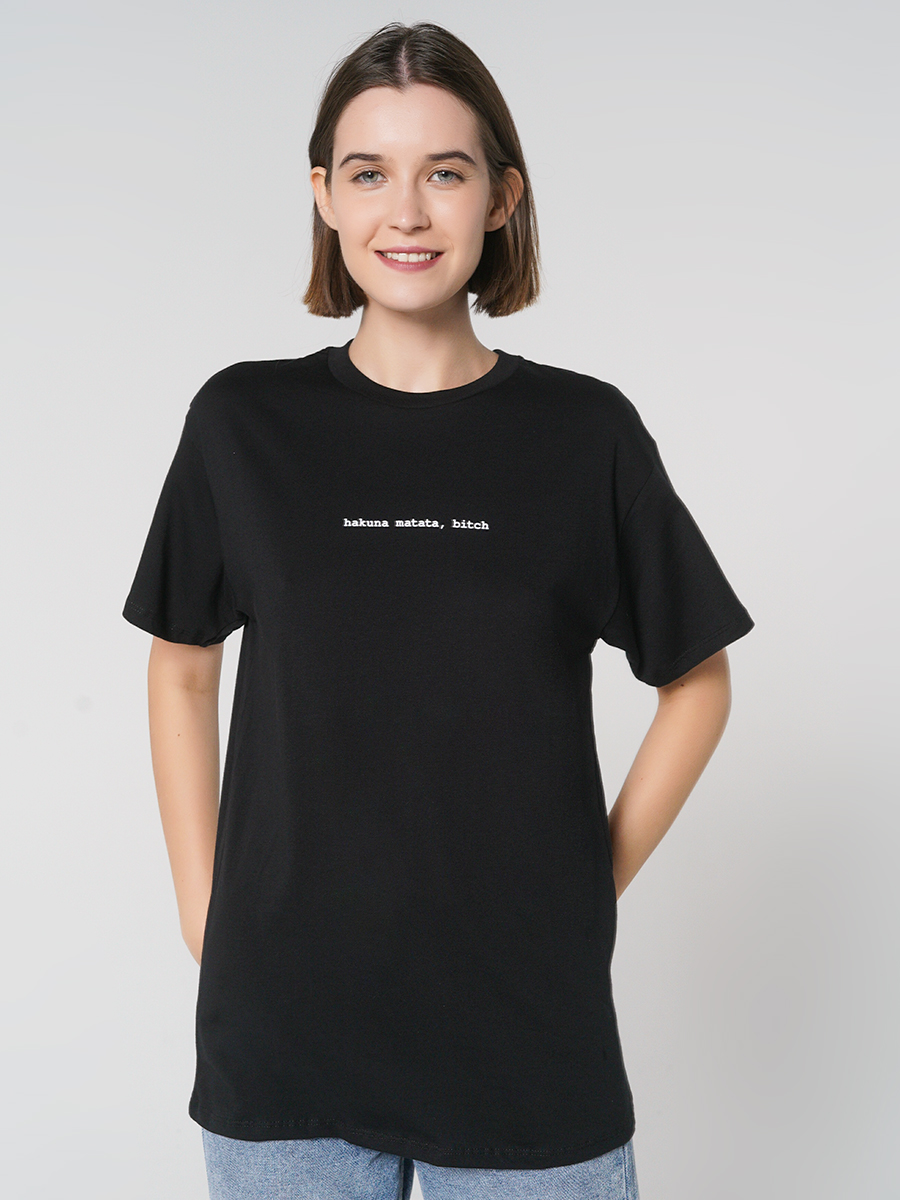 

Футболка женская ТВОЕ 80675 черная XL