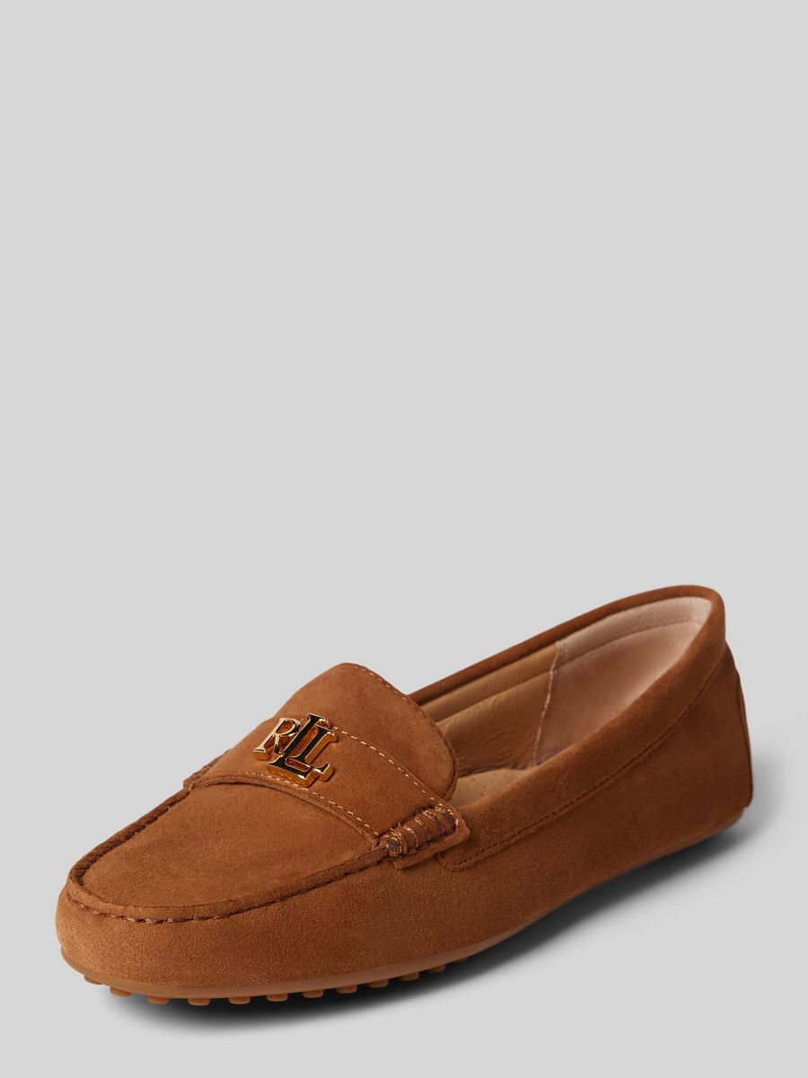 

Мокасины женские Ralph Lauren 802821629 коричневые 37 EU, Коричневый, 802821629