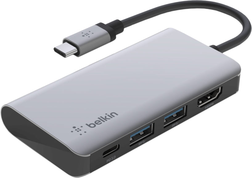 Адаптер Belkin USB Type-C USB 0.01м (745883819805)