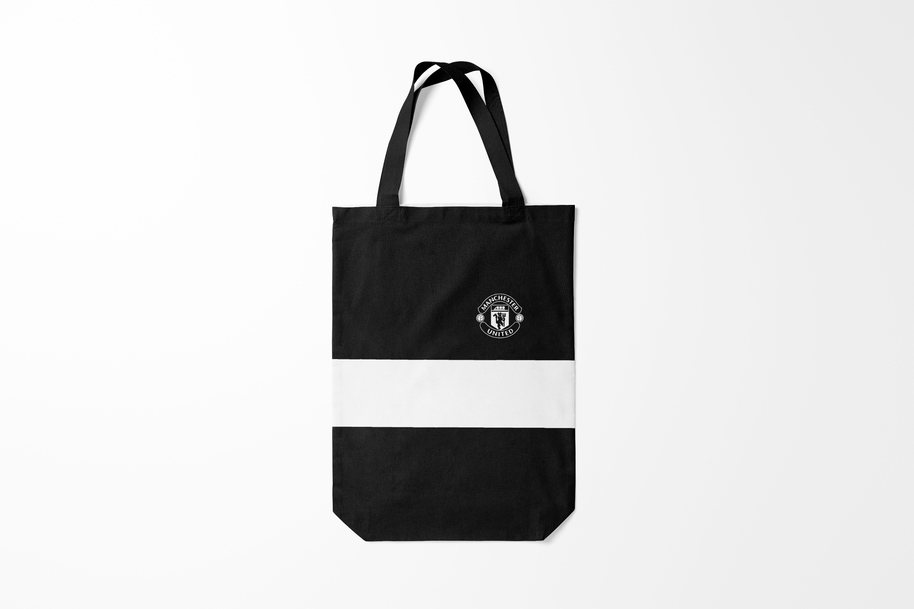 

Сумка шoппер унисекс Burnettie Manchester United FC, черный, Manchester United FC