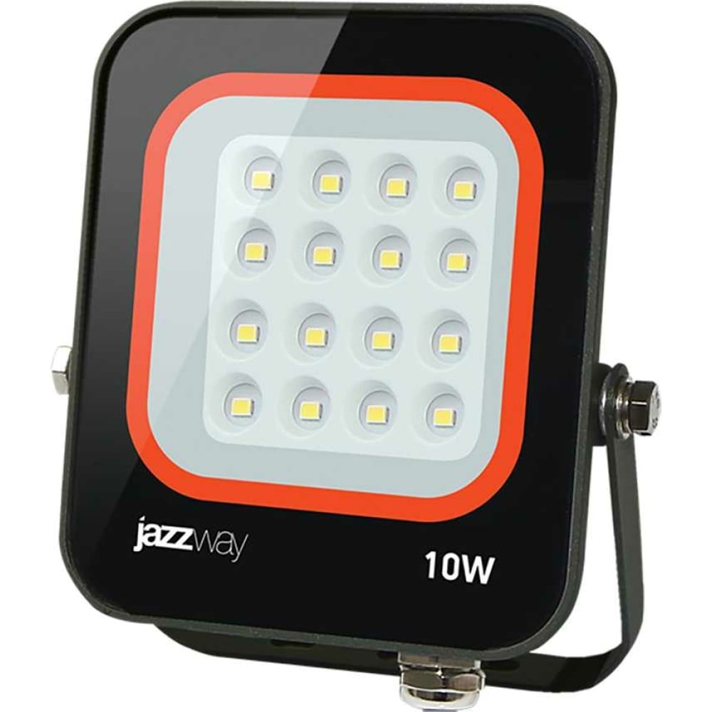 Jazzway прожектор PFL- V 10w 6500K IP65 5039674 светодиодная лента rt a120 24v 5800 6500k 14 4w m 5m arlight 015696 2