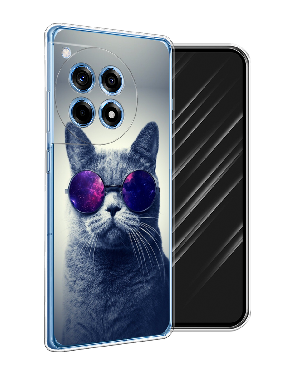 

Чехол Awog на OnePlus Ace 3 "Космический кот", Бордовый, 154550-1
