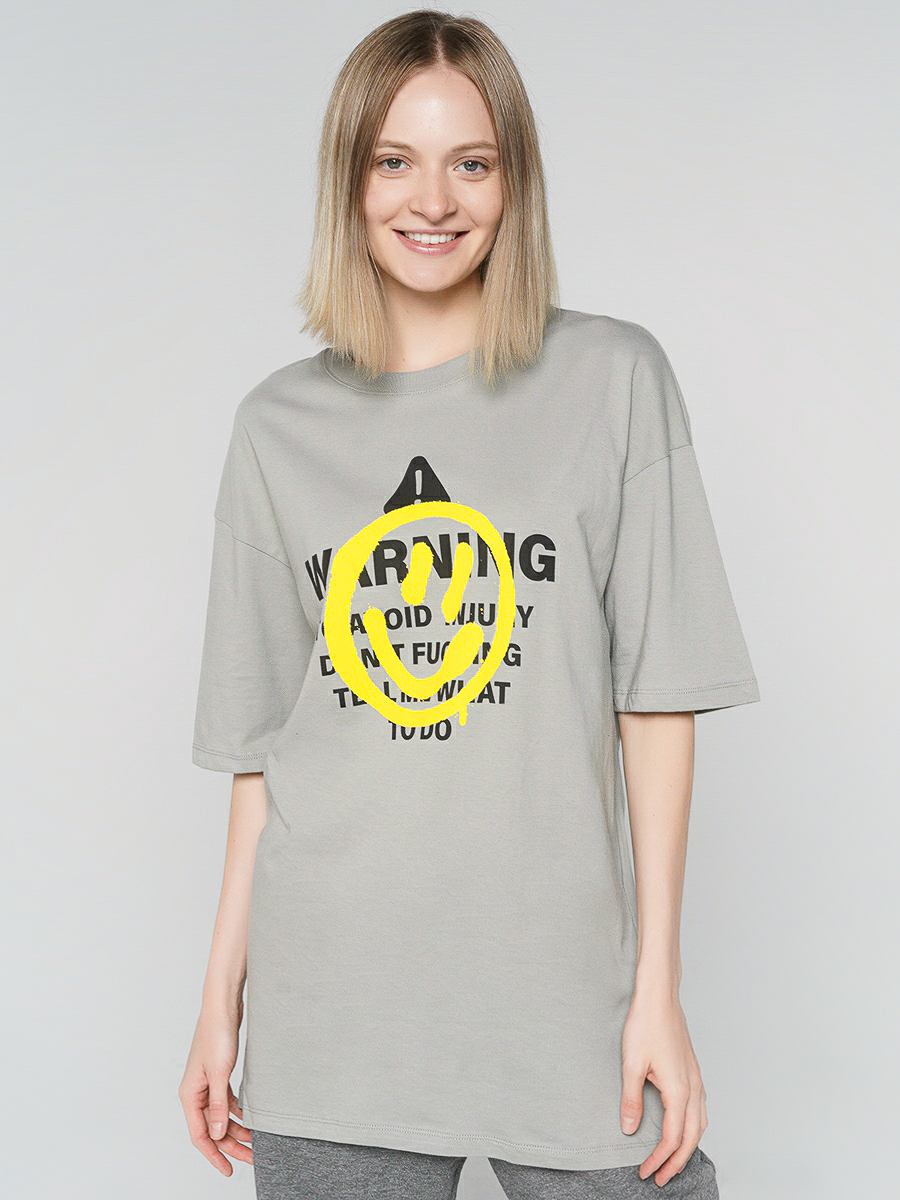 

Футболка женская ТВОЕ 80781 серая XL, 80781