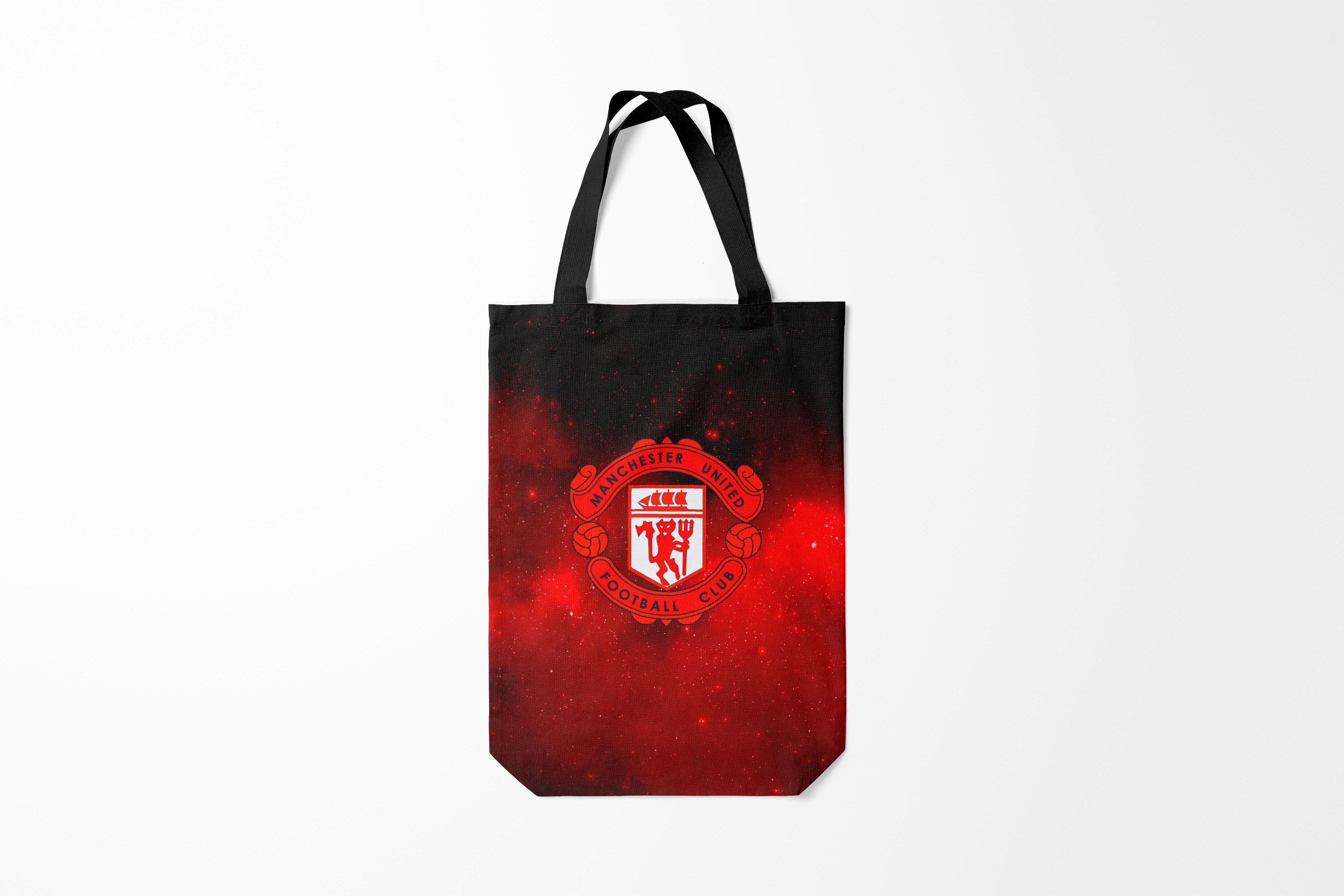 

Сумка шoппер унисекс Burnettie Manchester United FC Манчестер, черный, Manchester United FC Манчестер
