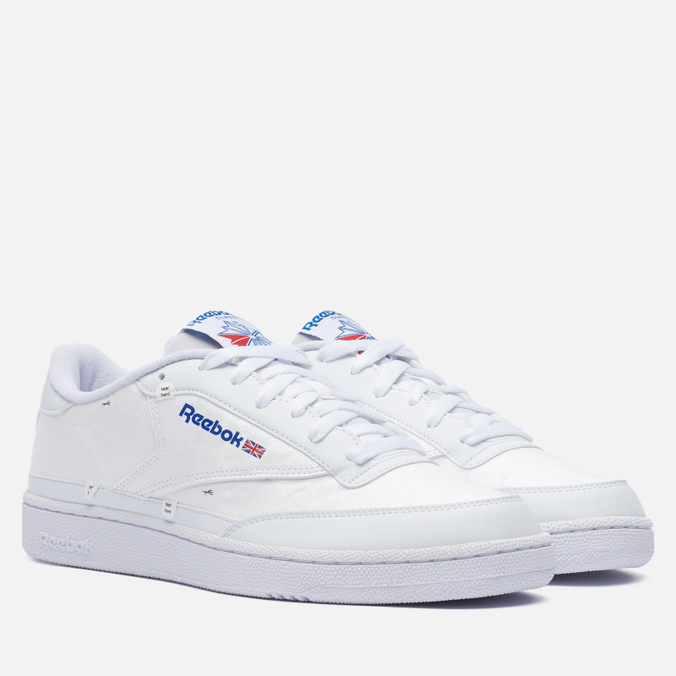 

Кроссовки мужские Reebok x U Club C 85 белые 44.5 EU, x U Club C 85