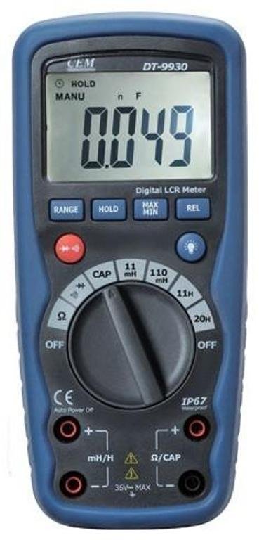 Профессиональный мультиметр-LCR-метр CEM-Instruments DT-9930 профессиональный lcr метр сем