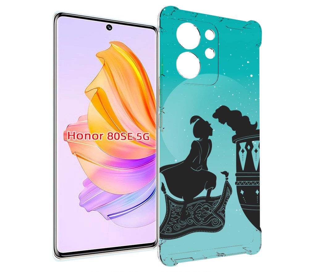 

Чехол MyPads алладин тень для Honor 80 SE, Прозрачный, Tocco
