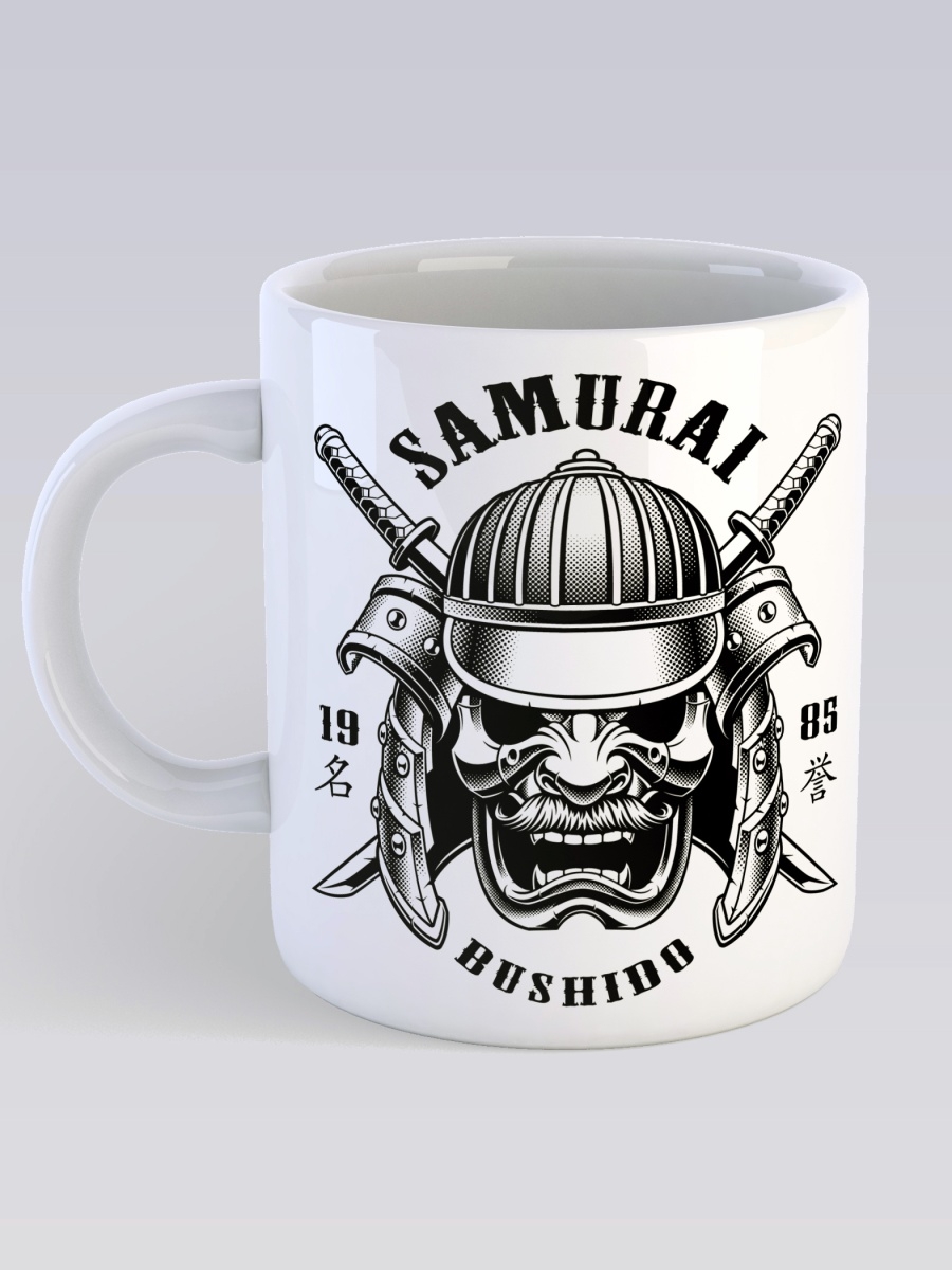 фото Кружка сувенирshop персонаж "samurai bushido / самурай" 330 мл cu-tryak5-w/s