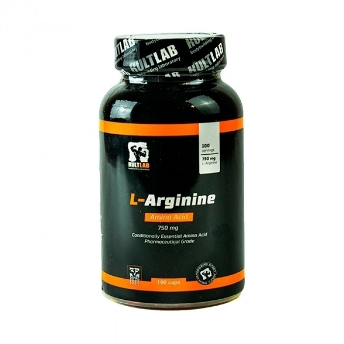 L-Аргинин Kultlab 750 mg/100 капс