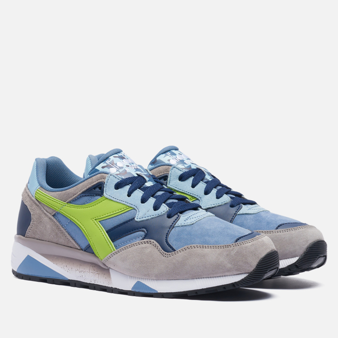 

Кроссовки мужские Diadora N.9002 голубые 42 EU, N.9002
