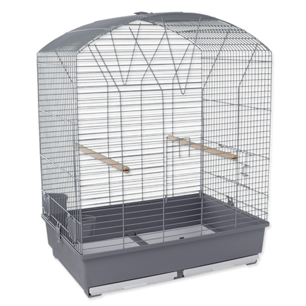 

Клетка для птиц Bird Jewel, 67x46x72, серо-черная